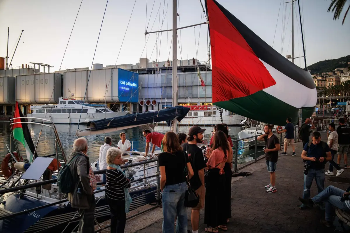 A flotilha deverá chegar à Faixa de Gaza em meados de setembro