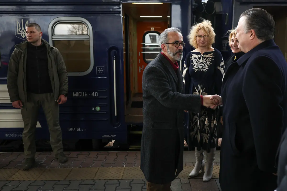 Ministro Paulo Rangel em Kiev