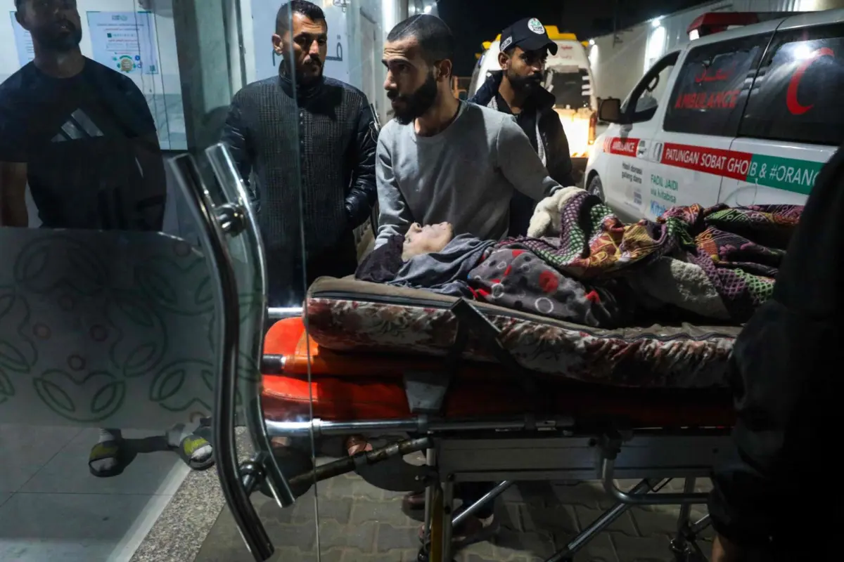 O hospital Al-Awda recebe aproximadamente mil doentes por dia