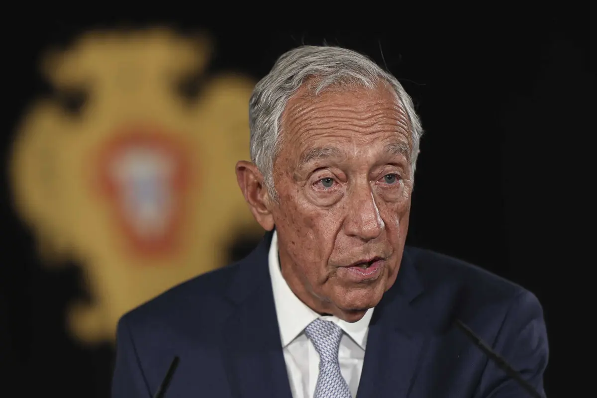 Presidente Marcelo Rebelo de Sousa