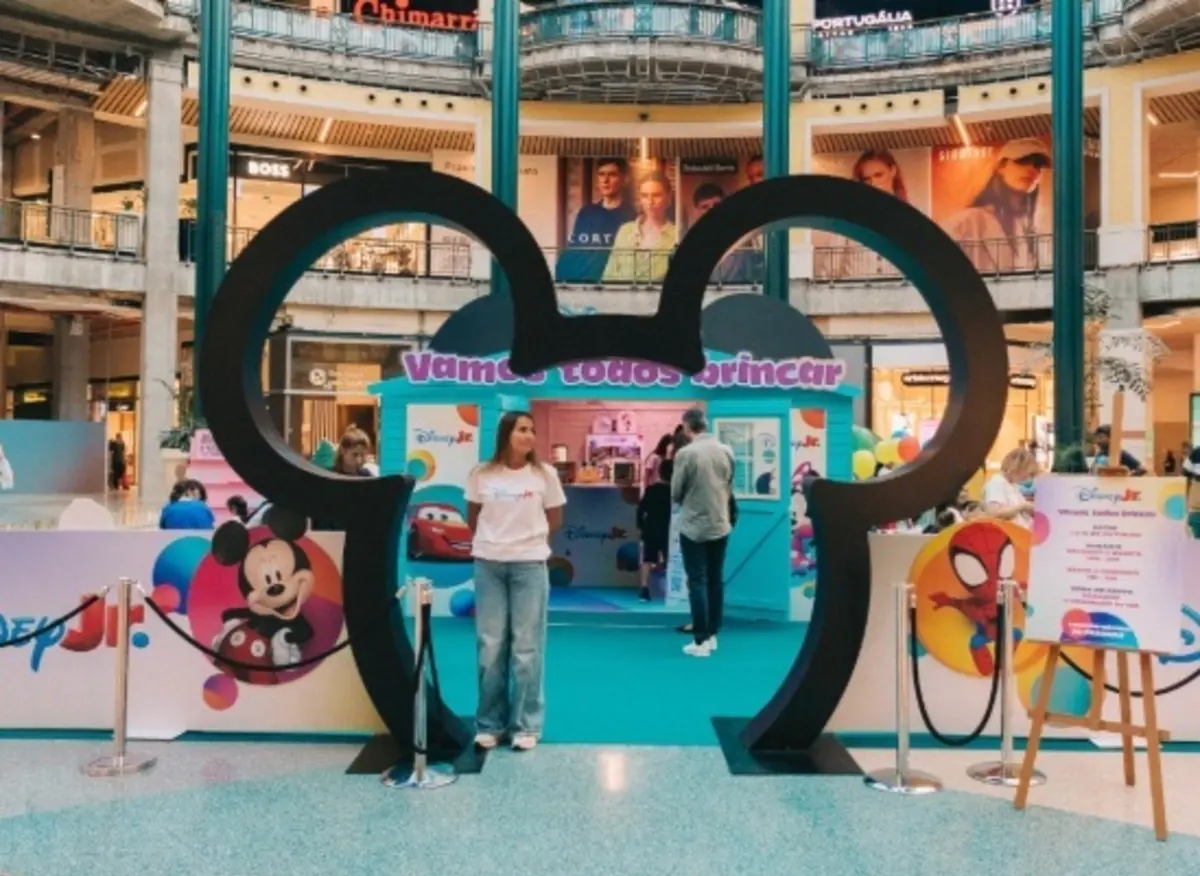 Espaço Pop Up Disney Jr. "Vamos Todos Brincar" fica no Colombo até dia 15