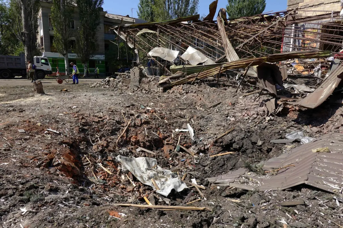 No total, a Rússia lançou 598 drones e 31 mísseis de diferentes tipos