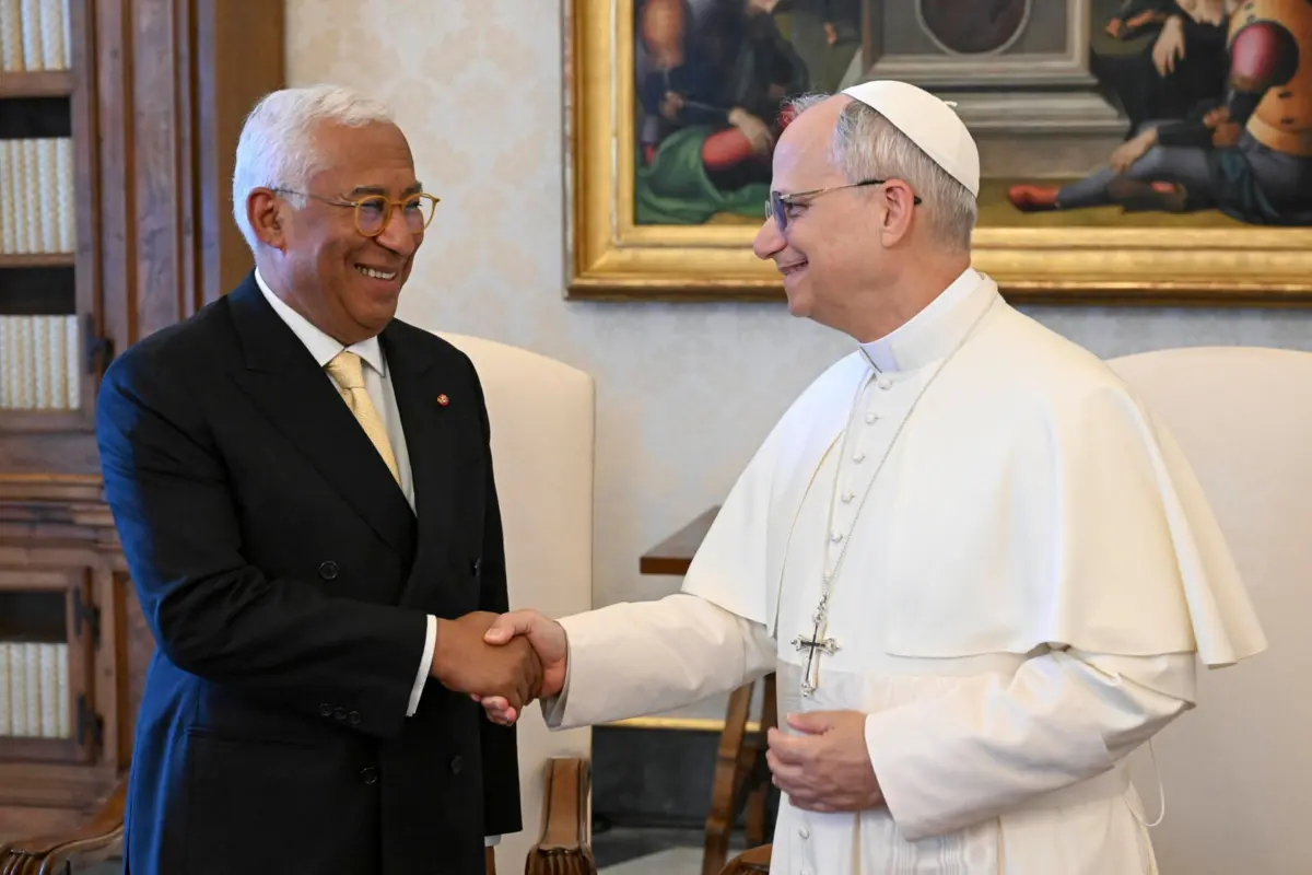 António Costa foi recebido no Vaticano pelo Papa Leão XIV