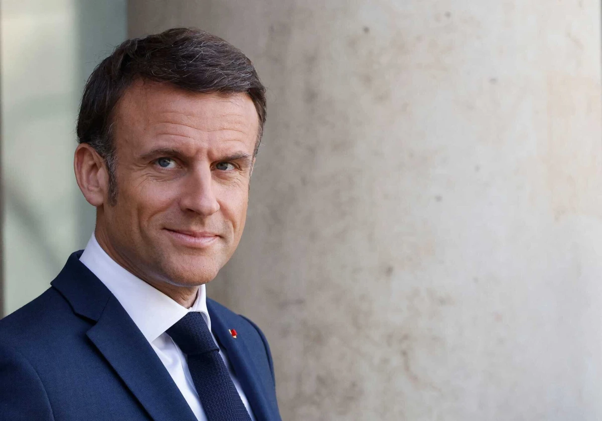 O presidente francês, Emmanuel Macron