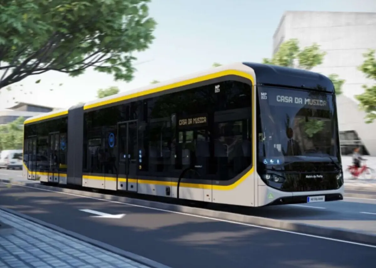 Veículos que vão fazer serviço de metrobus serão movidos a hidrogénio