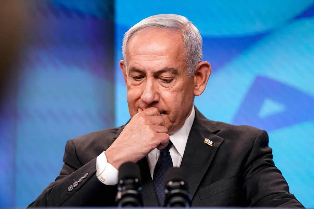 O primeiro-ministro israelita Benjamin Netanyahu