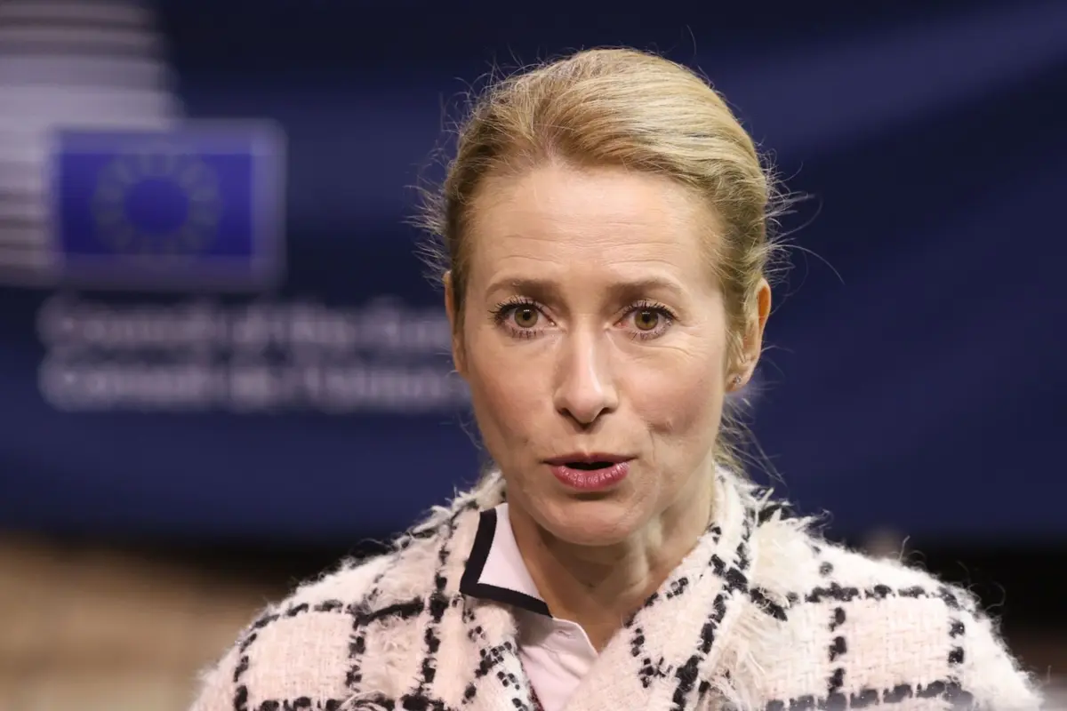 Kaja Kallas, alta representante da UE para os Negócios Estrangeiros e a Política de Segurança