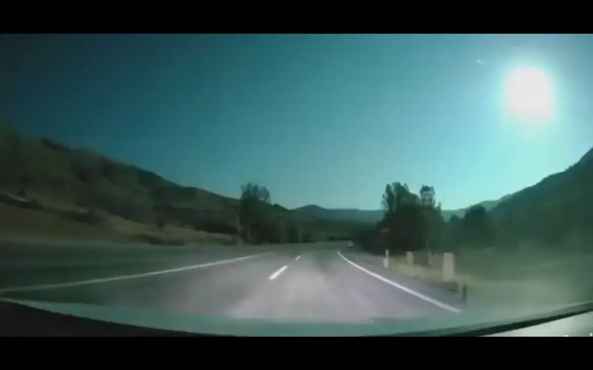 Várias pessoas partilharam vídeos do fenómeno