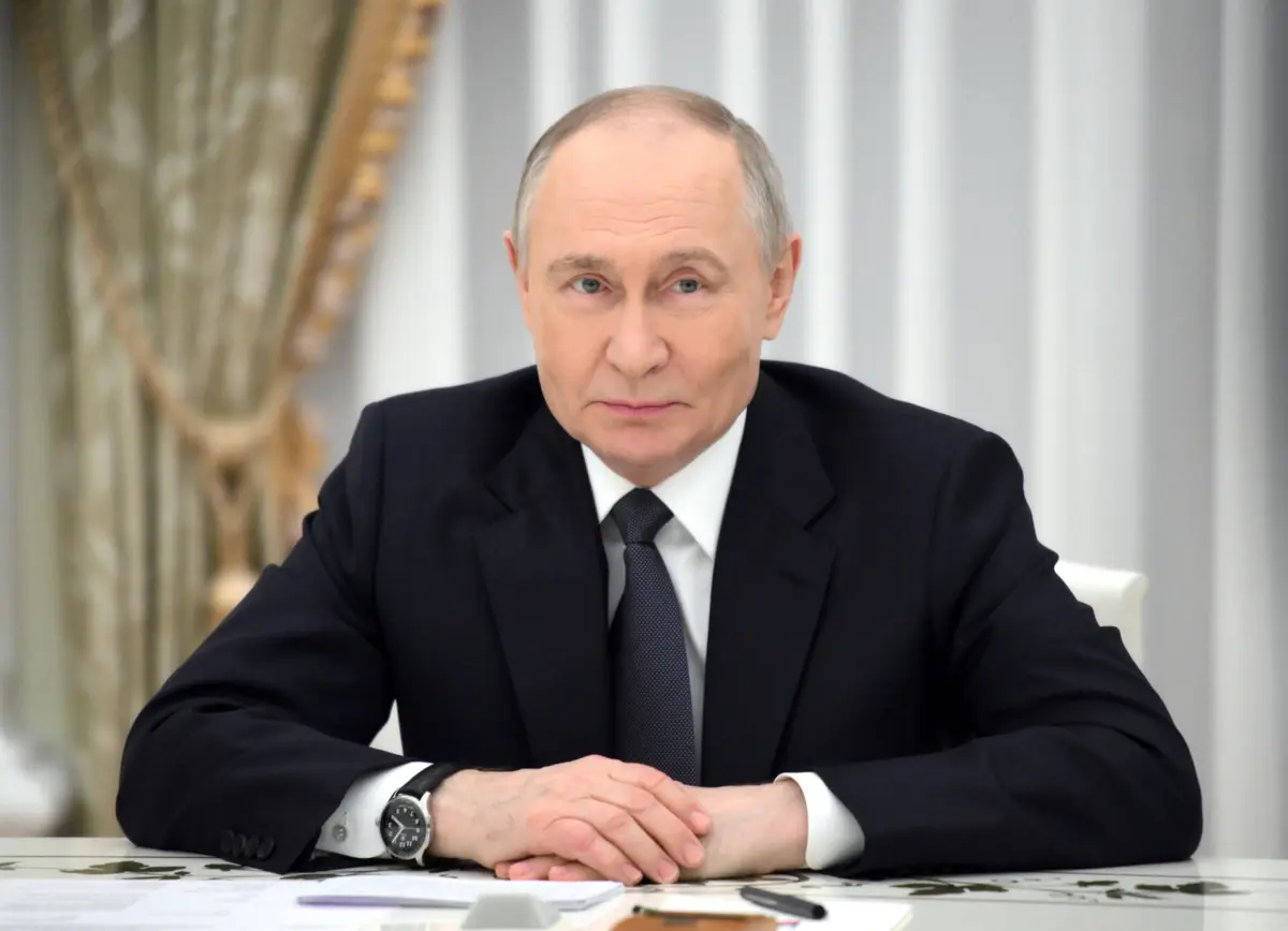 O presidente russo Vladimir Putin