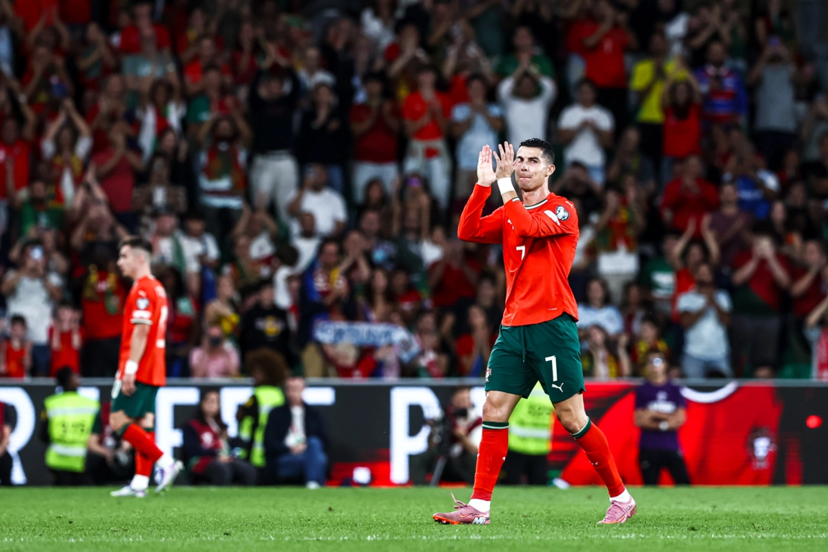 Cristiano Ronaldo, capitão da seleção portuguesa