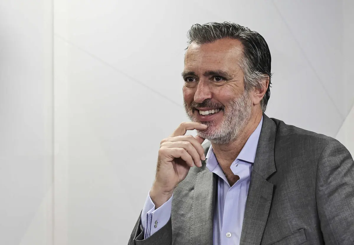 O cabeça de lista da IL ao Parlamento Europeu, João Cotrim de Figueiredo