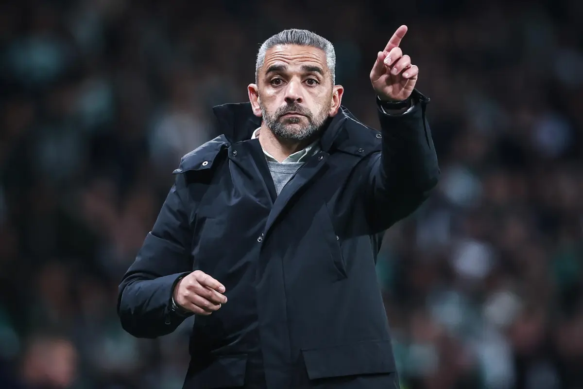 Rui Borges, treinador do Sporting