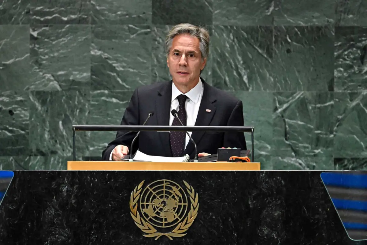 Secretário de Estado norte-americano, Antony Blinken