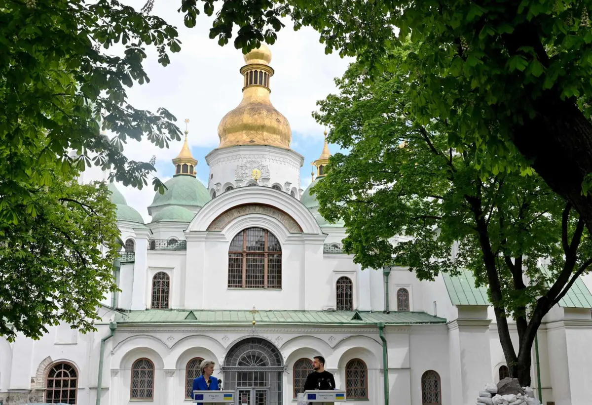 Catedral de Santa Sofia, em Kiev