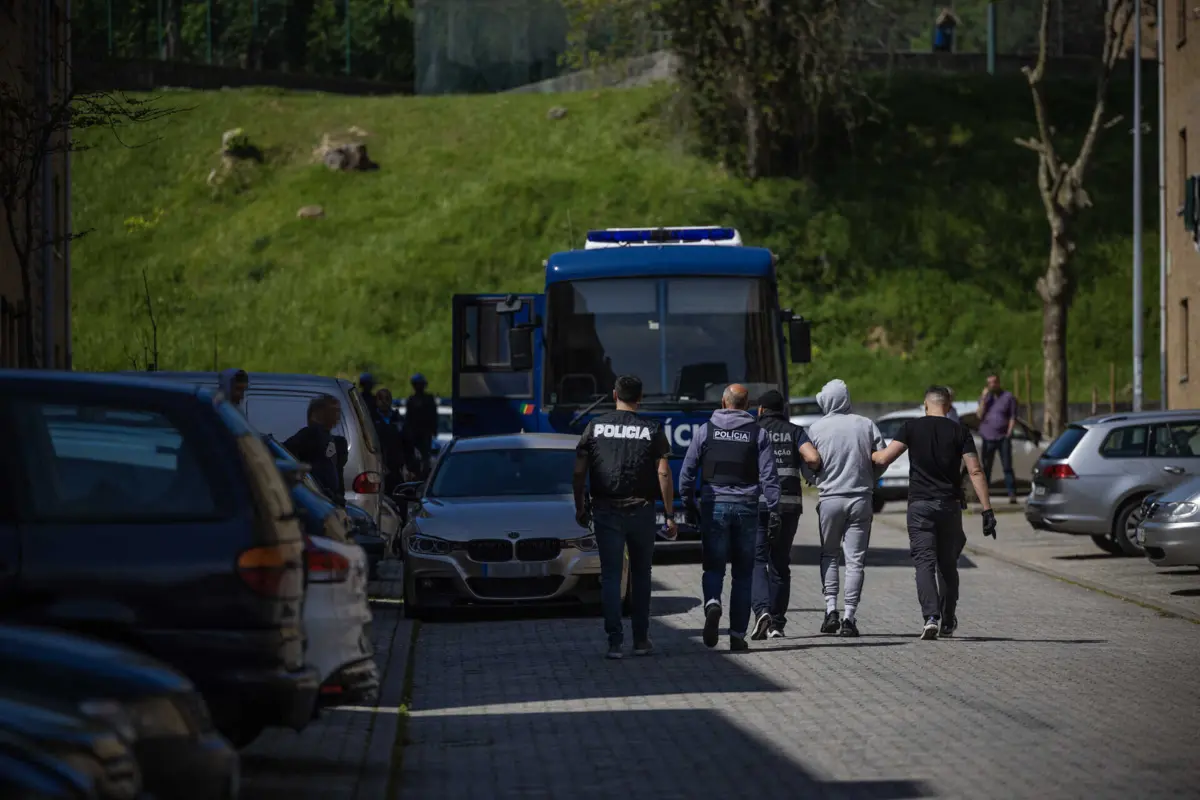 Fábio "Crilim" e comparsas foram detidos numa operação da PSP, em abril do ano passado