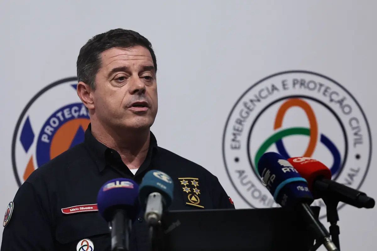 Mário Silvestre, comandante nacional de Emergência e Proteção Civil