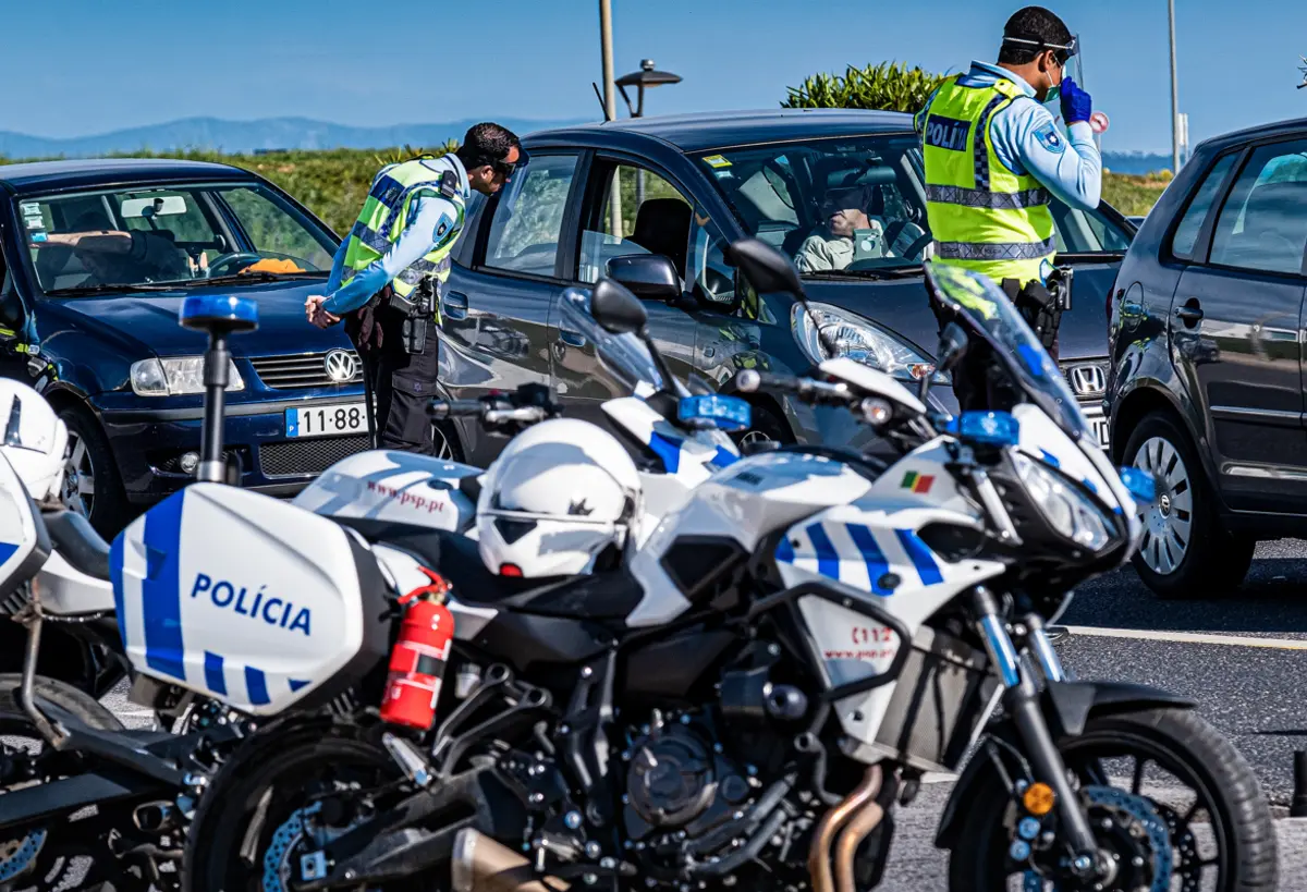 PSP fez fiscalizações rodoviárias das normas durante a pandemia