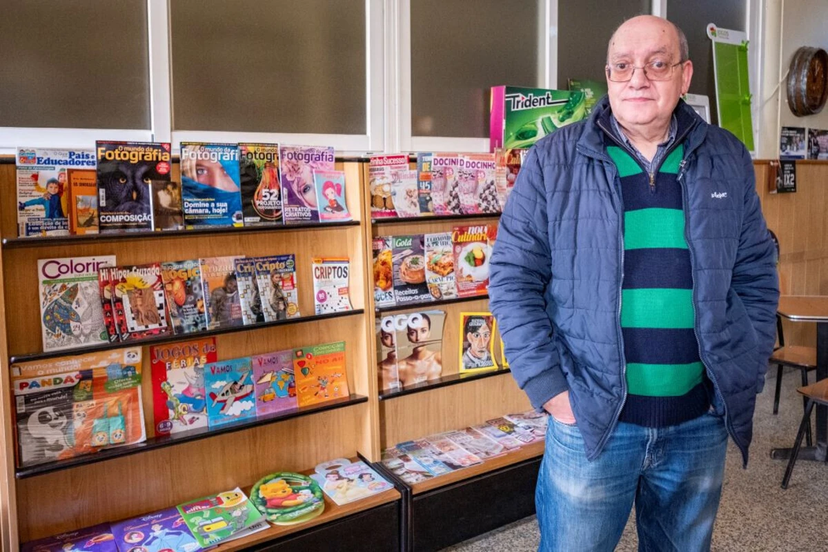 Jorge Castanho quer voltar a vender jornais