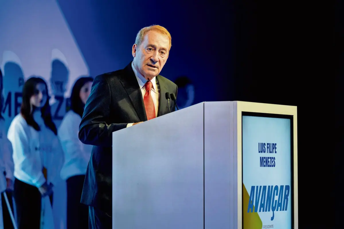 Luís Filipe Menezes, presidente da Câmara de Gaia