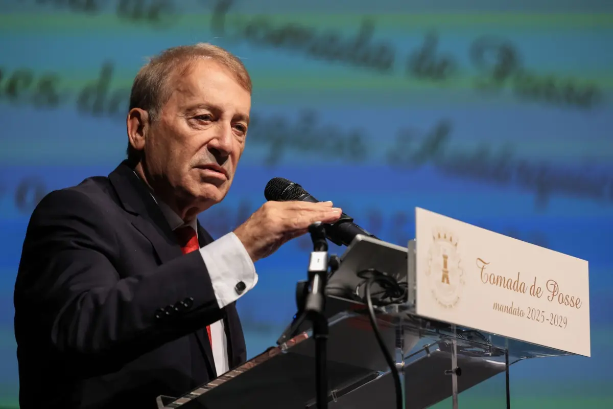 Luís Filipe Menezes, presidente da Câmara de Gaia