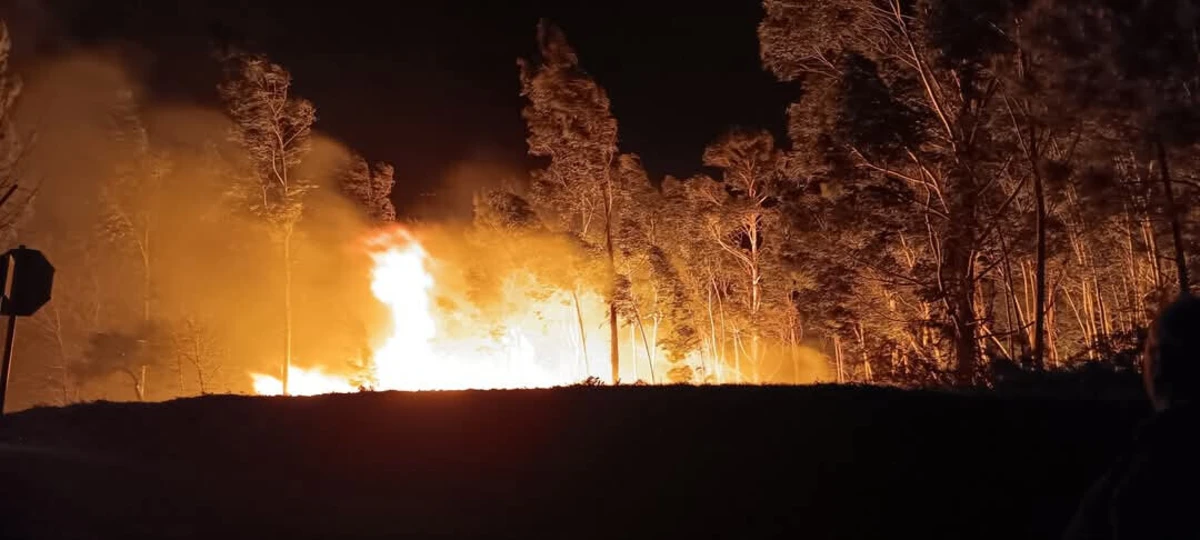Um dos operacionais teve de ser transportado para o hospital de Viana do Castelo