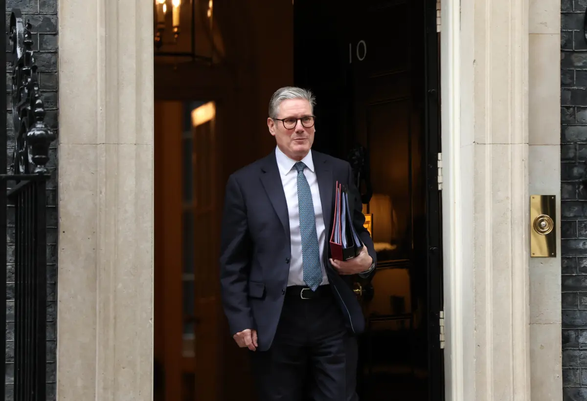 O primeiro-ministro britânico, Keir Starmer