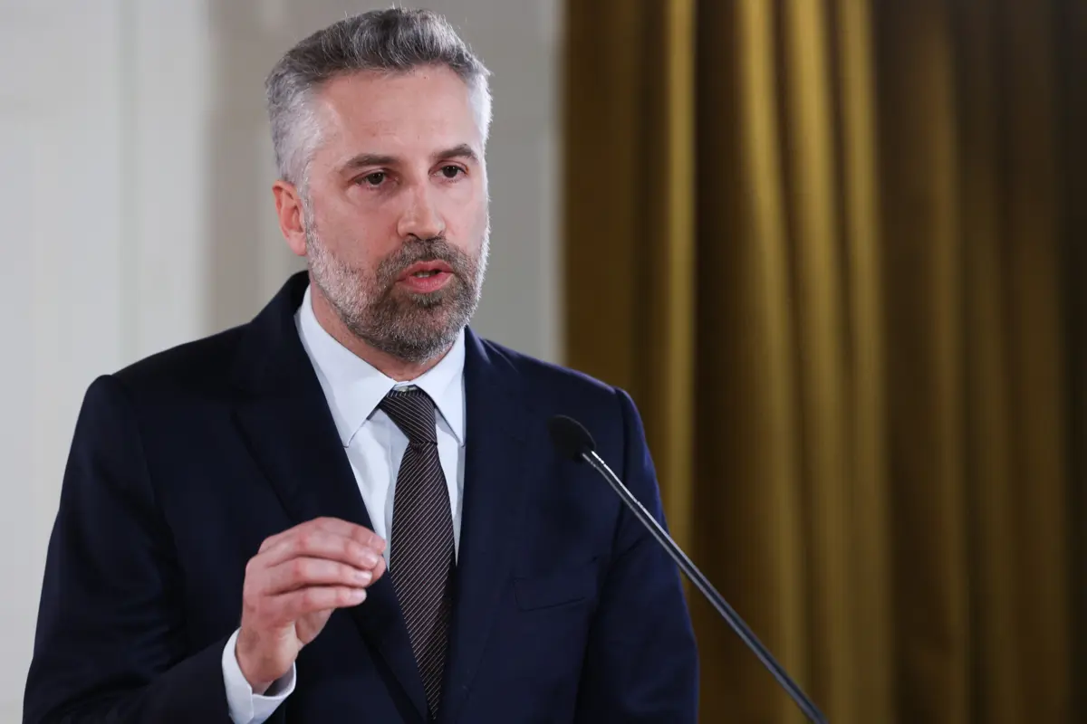 Pedro Nuno Santos fez declaração sobre a atual situação poltitica nacional na sede do partido em Lisboa