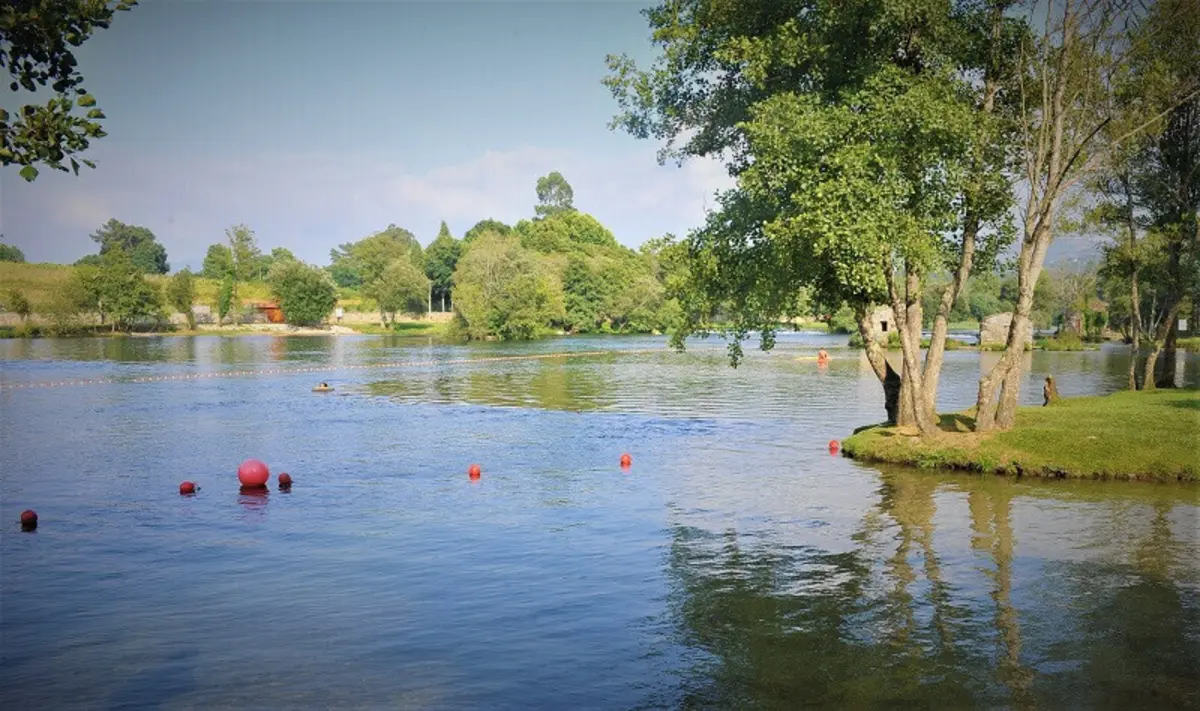 Praia fluvial de Adaúfe, em Braga