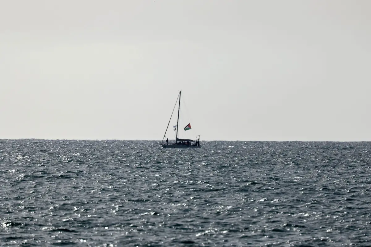 Imagem de contexto do artigo Dois ativistas belgas da flotilha iniciam greve da fome em Israel