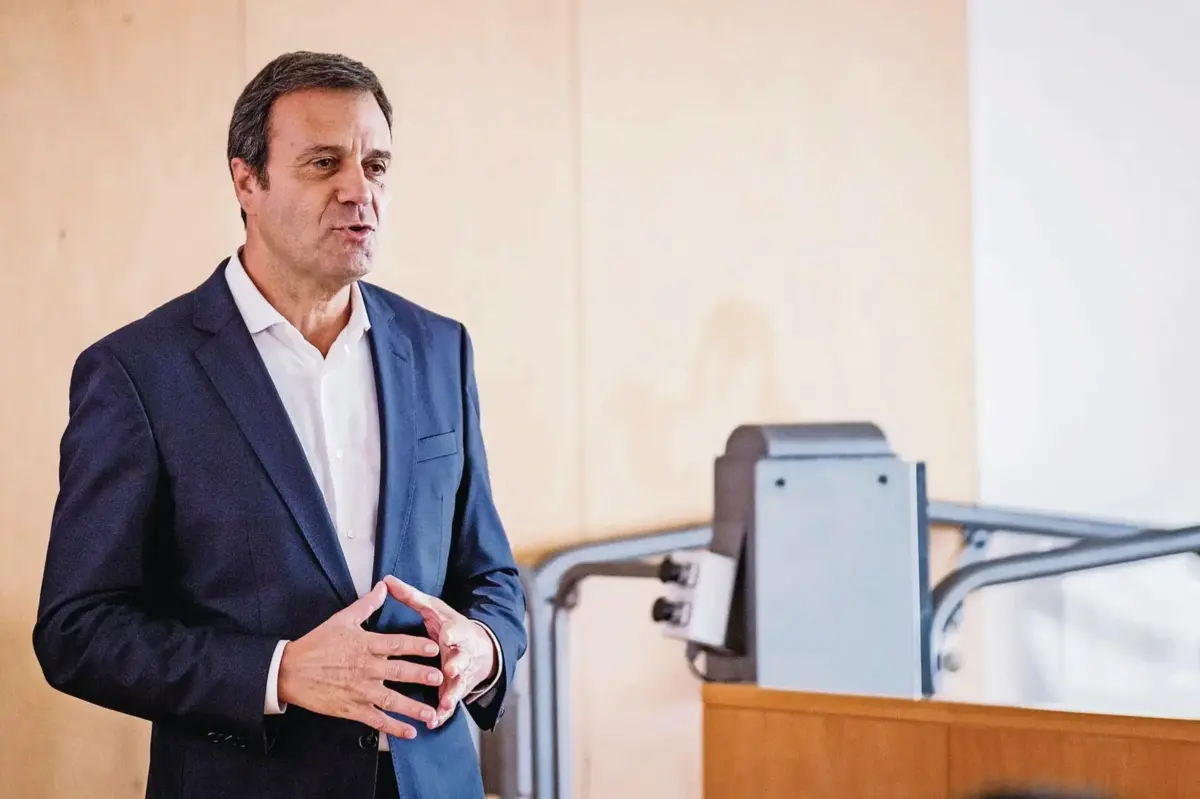 O deputado do PSD, Hernâni Dias