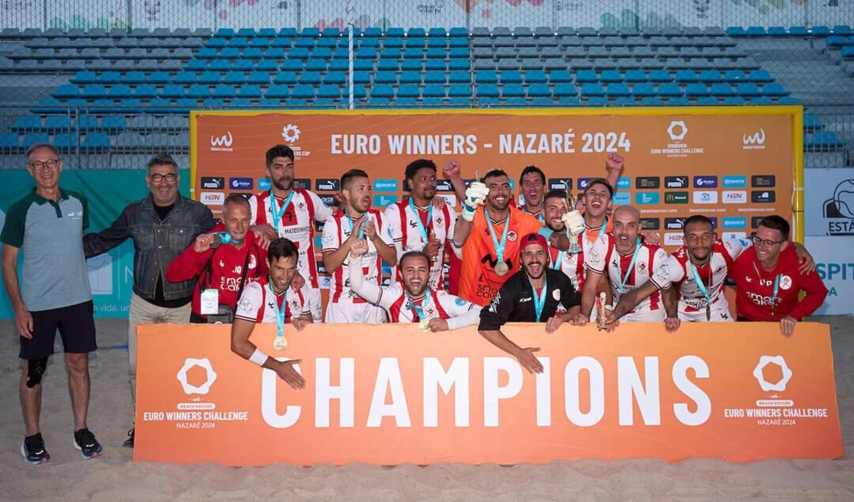 Leixões festejou na Nazaré