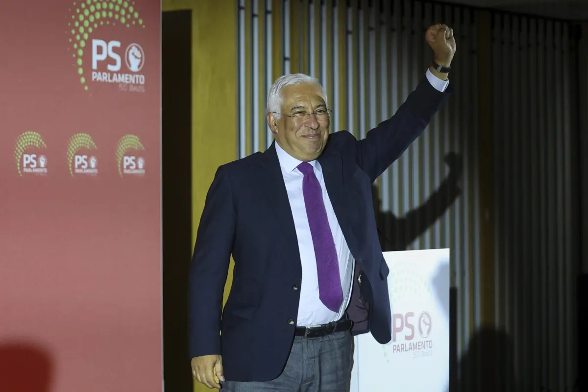 António Costa no jantar de Natal do PS