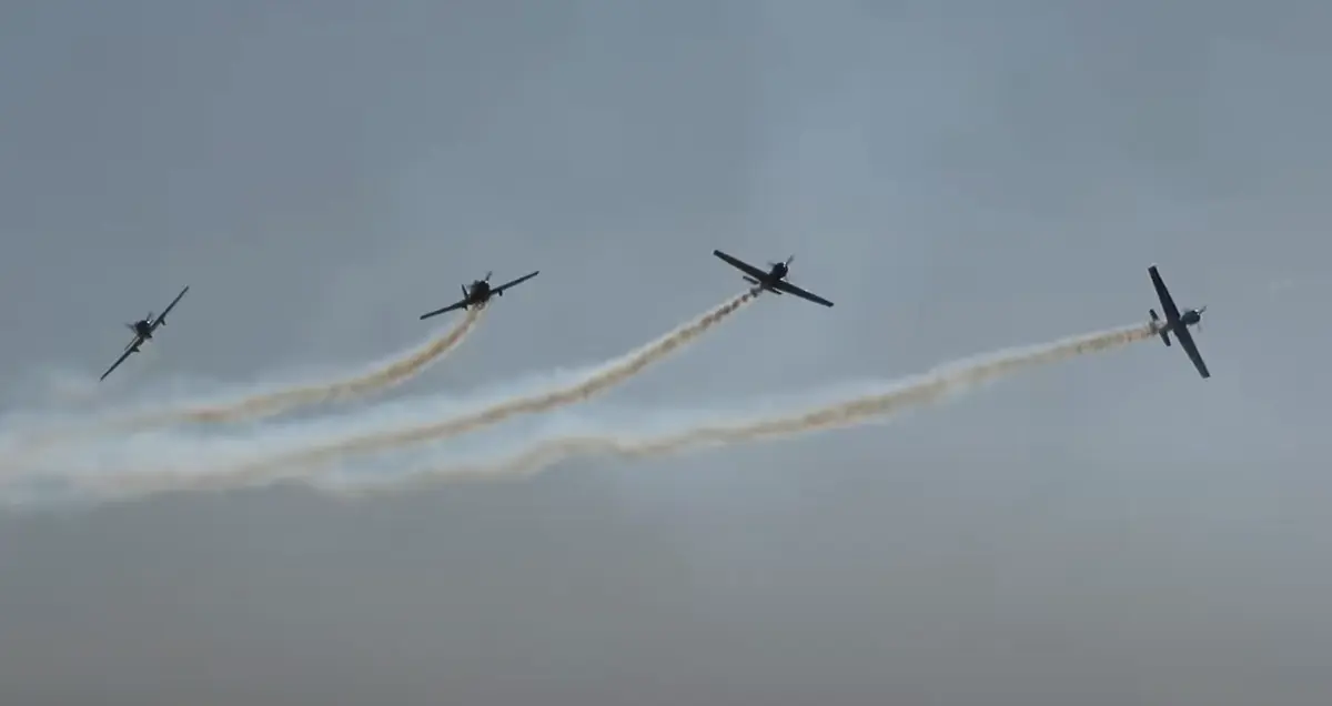 A aposta do Beiras Airshow este ano foi na diversidade de atividades