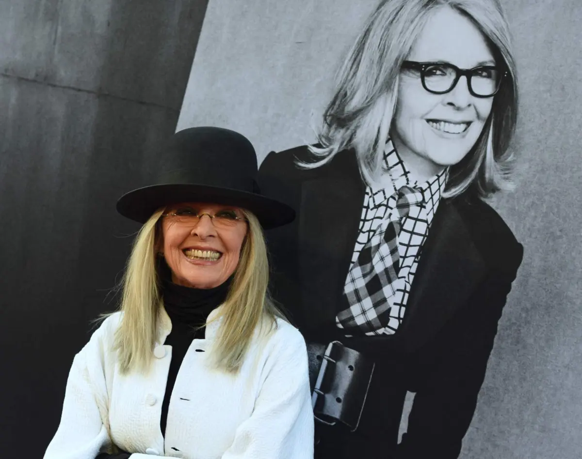 Diane Keaton, fotografada em 2017