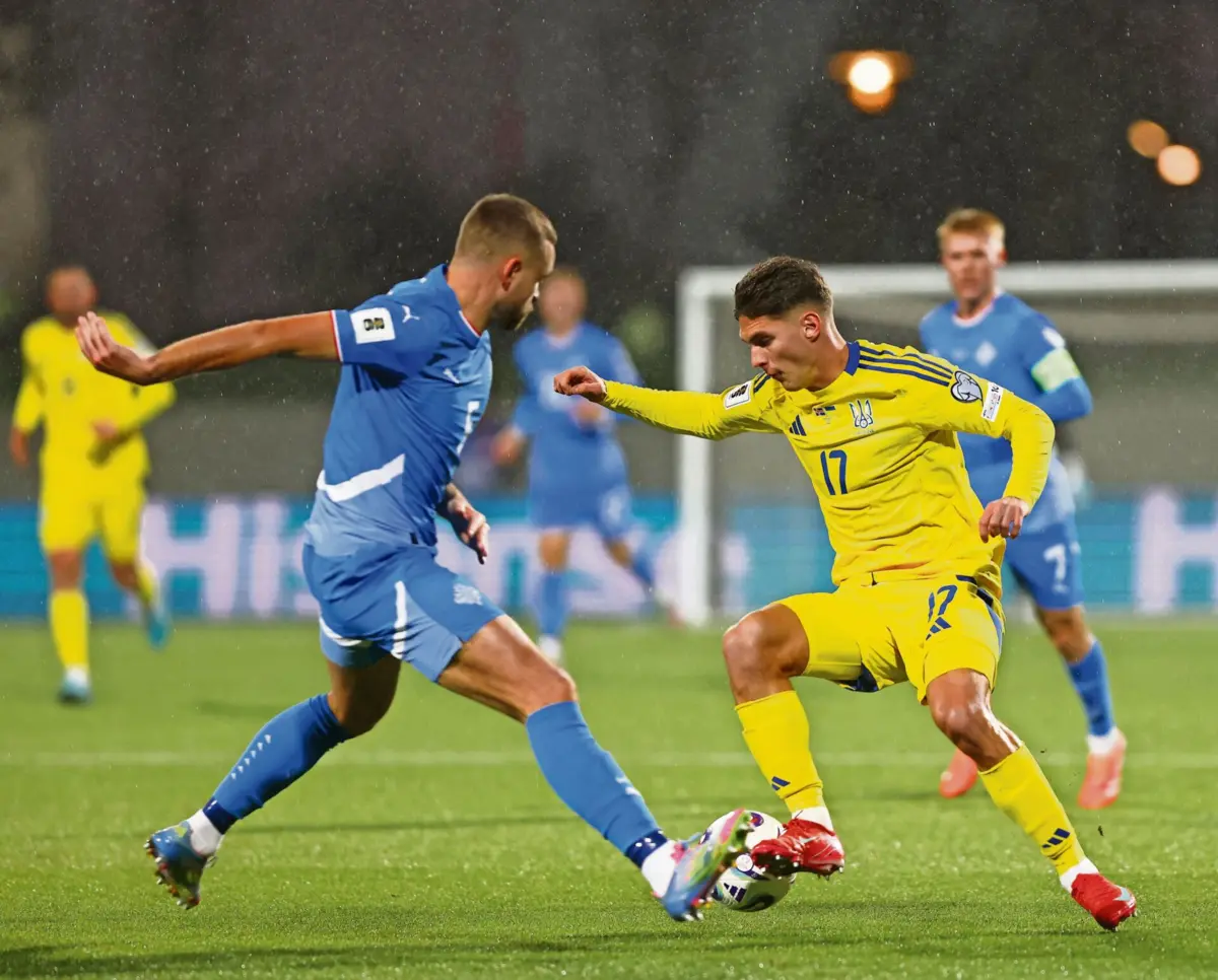 Ucraniano com desgaste físico