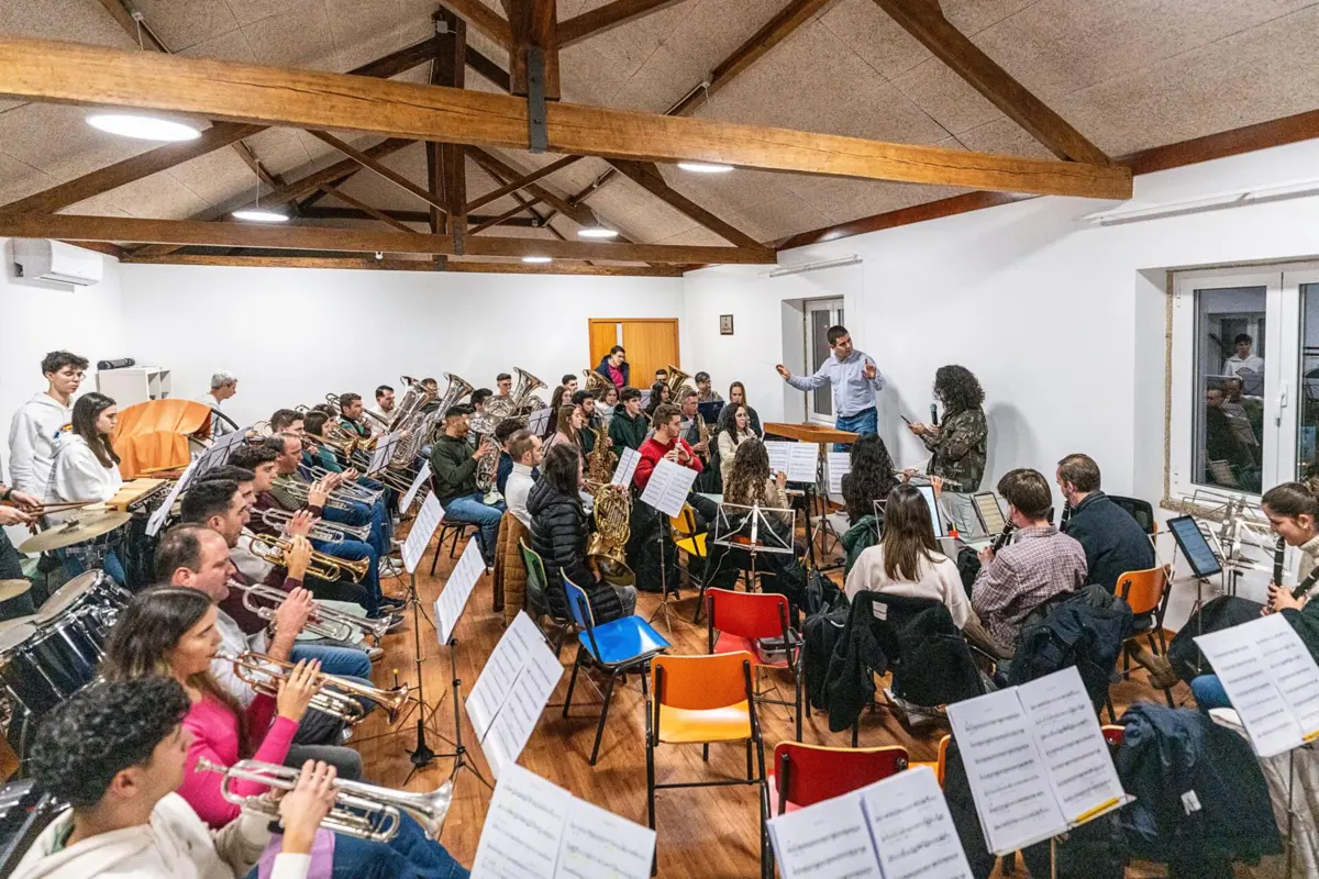 Ensaios concentraram 70 músicos da banda