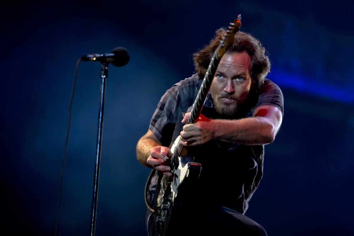 Eddie Vedder: o carismático vocalista e líder dos Pearl Jam diz que “Dark matter” é o melhor disco do grupo.