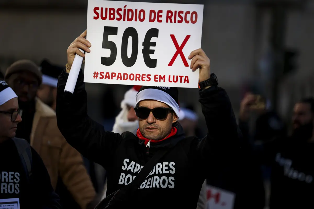 Sapadores reivindicam subsídio de risco de 50 euros