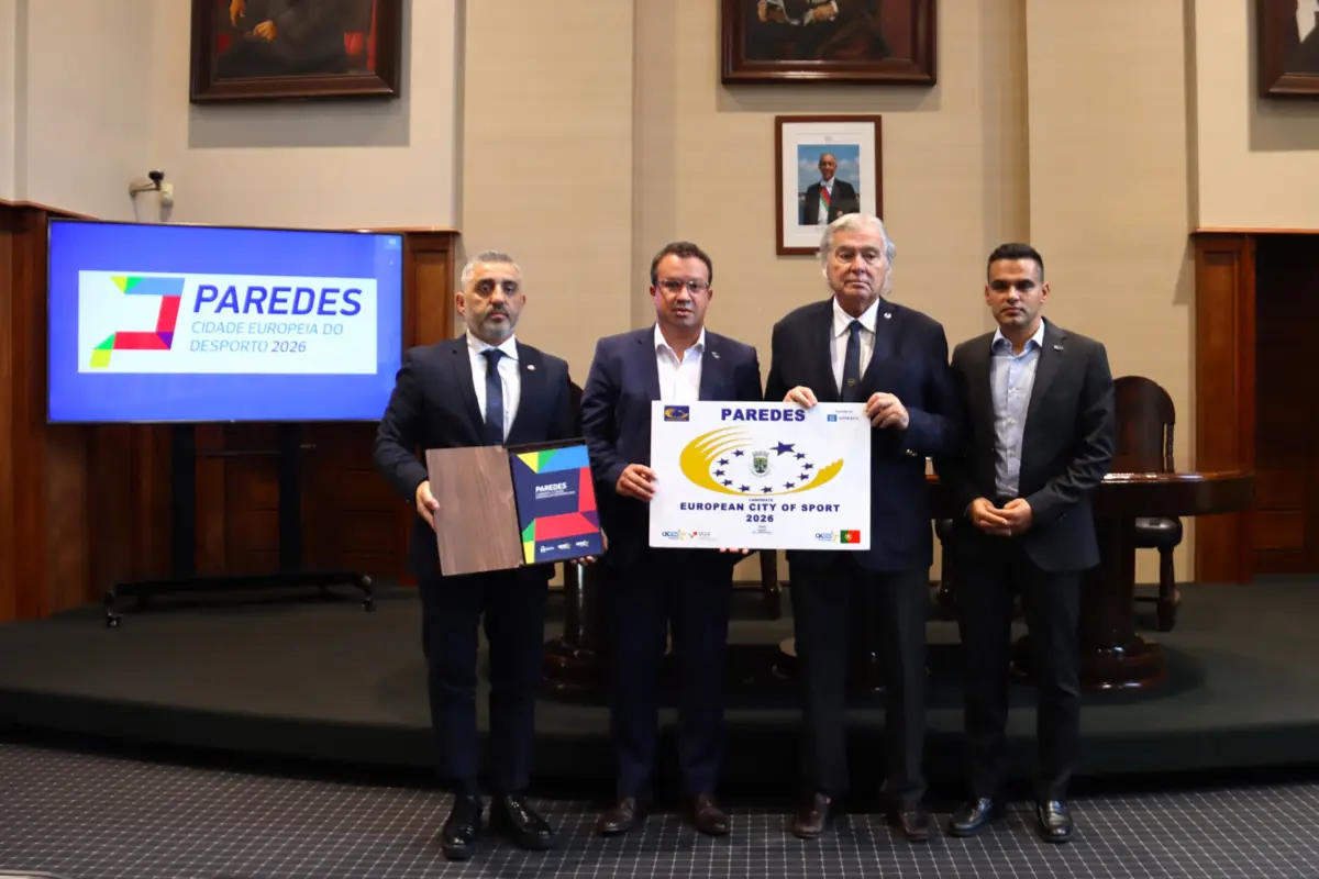 Imagem de contexto do artigo Paredes lança candidatura oficial a Cidade Europeia do Desporto 2026