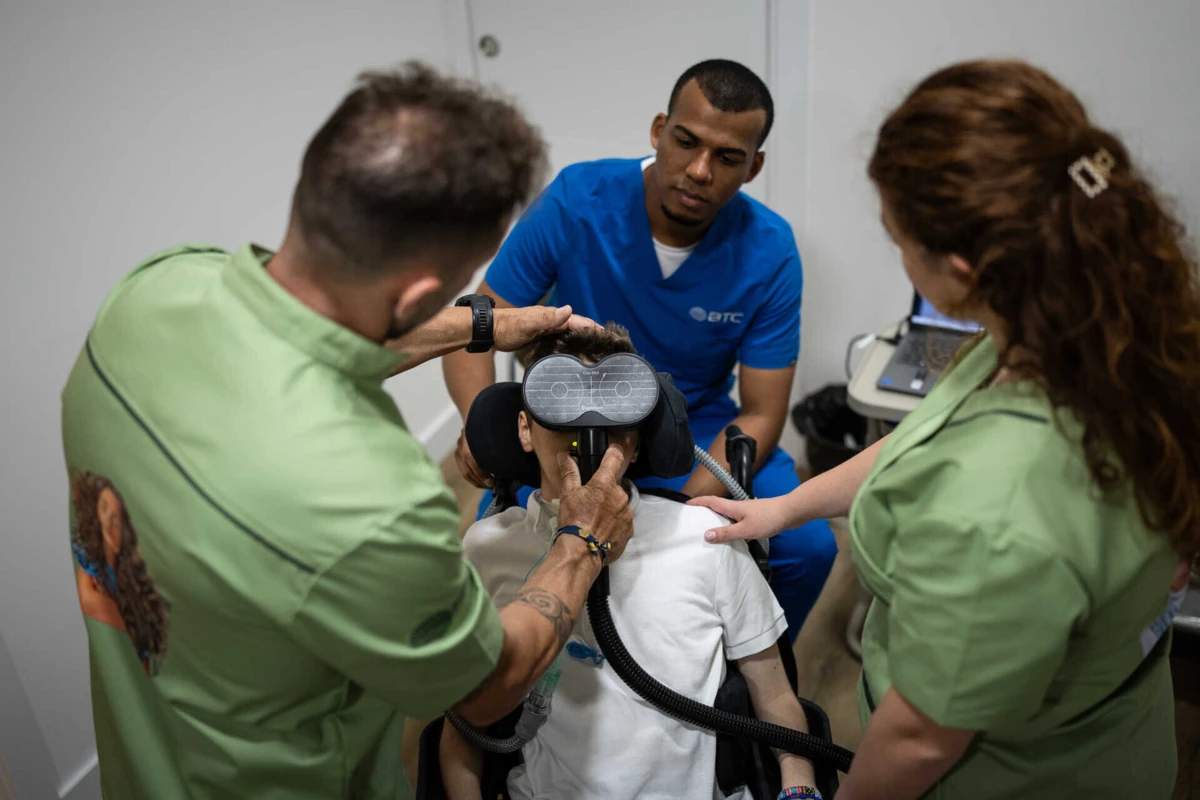 Martin já realiza os seus tratamentos no novo centro de Braga, fundado pelos pais
