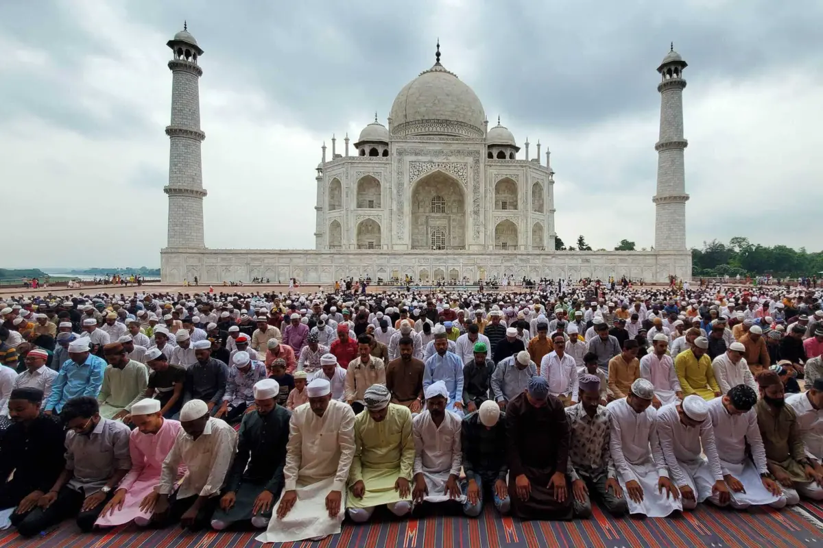 Celebração do "Eid al-Adha" na Índia