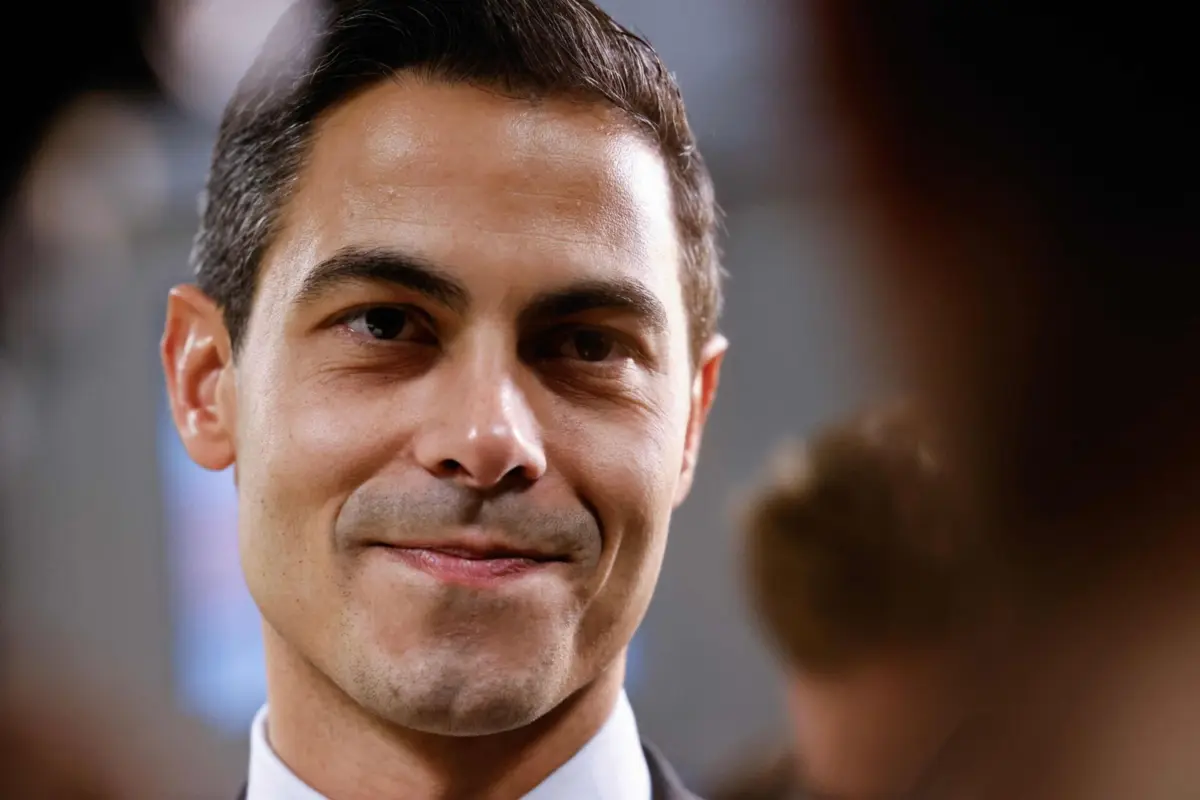 O líder do D66, Rob Jetten