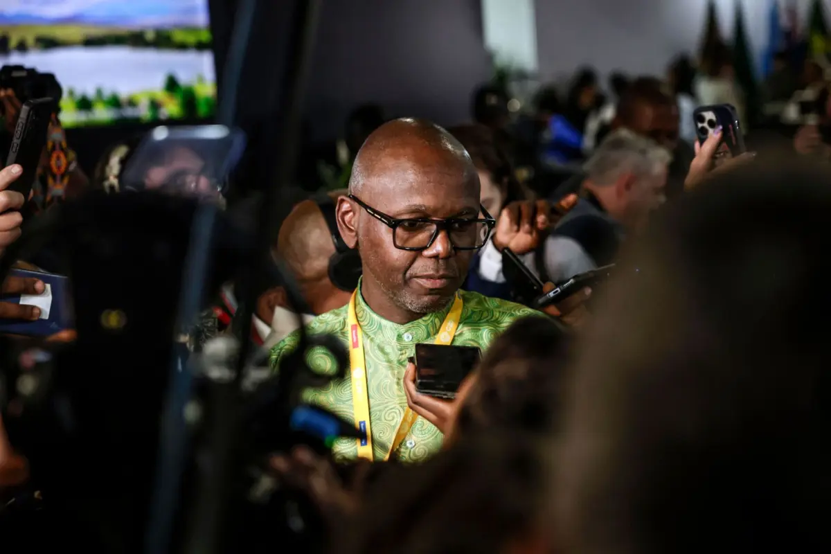 O porta-voz do presidente sul-africano, Vincent Magwenya