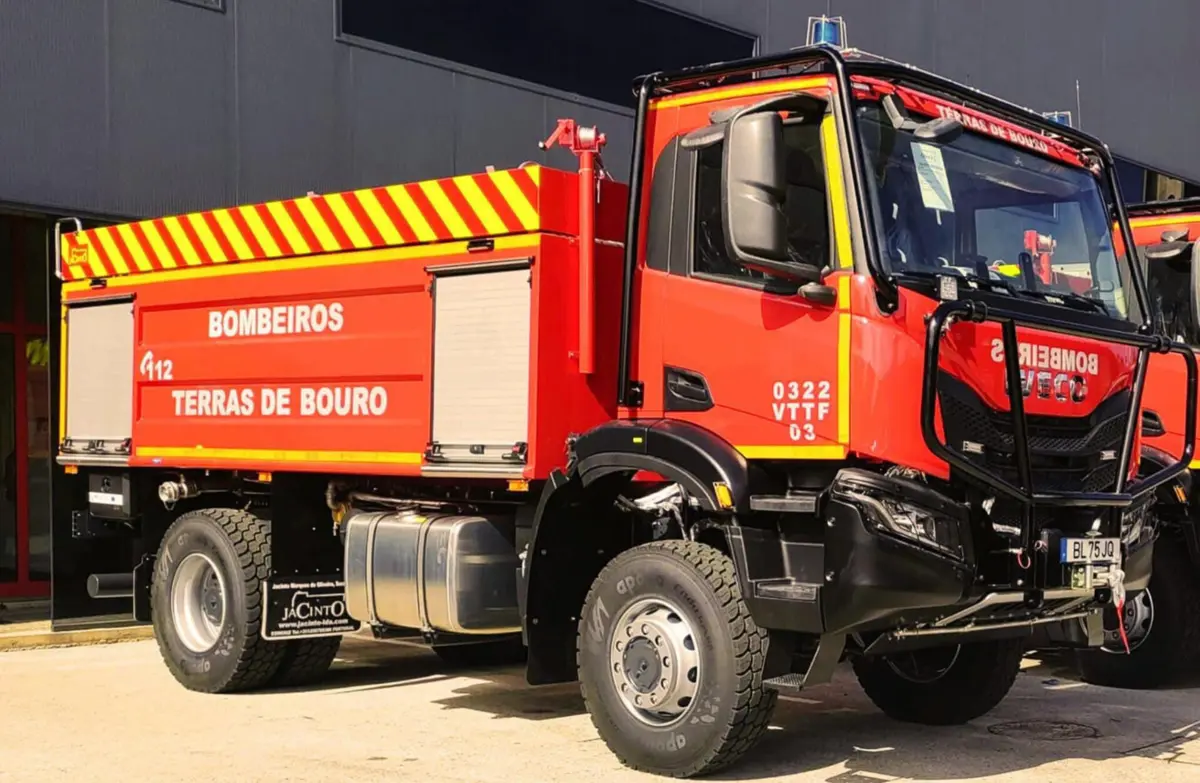 O novo veículo dos Bombeiros de Terras de Bouro