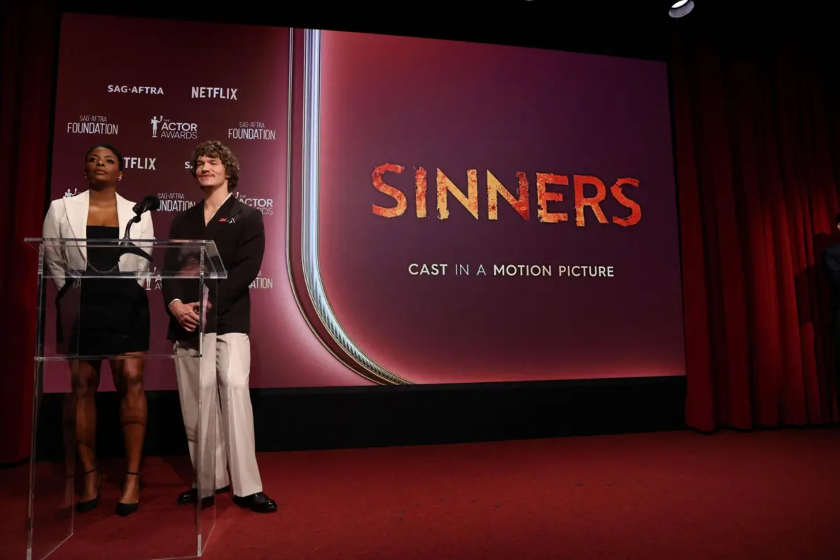 Imagem de contexto do artigo "Sinners" é o filme do ano e Michael B. Jordan vence Melhor Ator nos Actor Awards