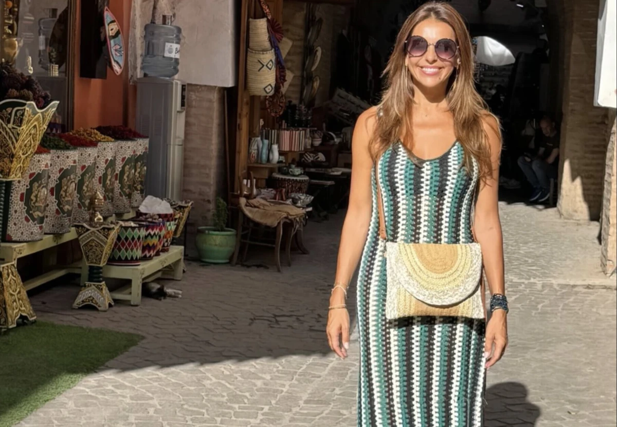 Apresentadora tem-se deixado “perder” pelas ruelas labirínticas de Marraquexe