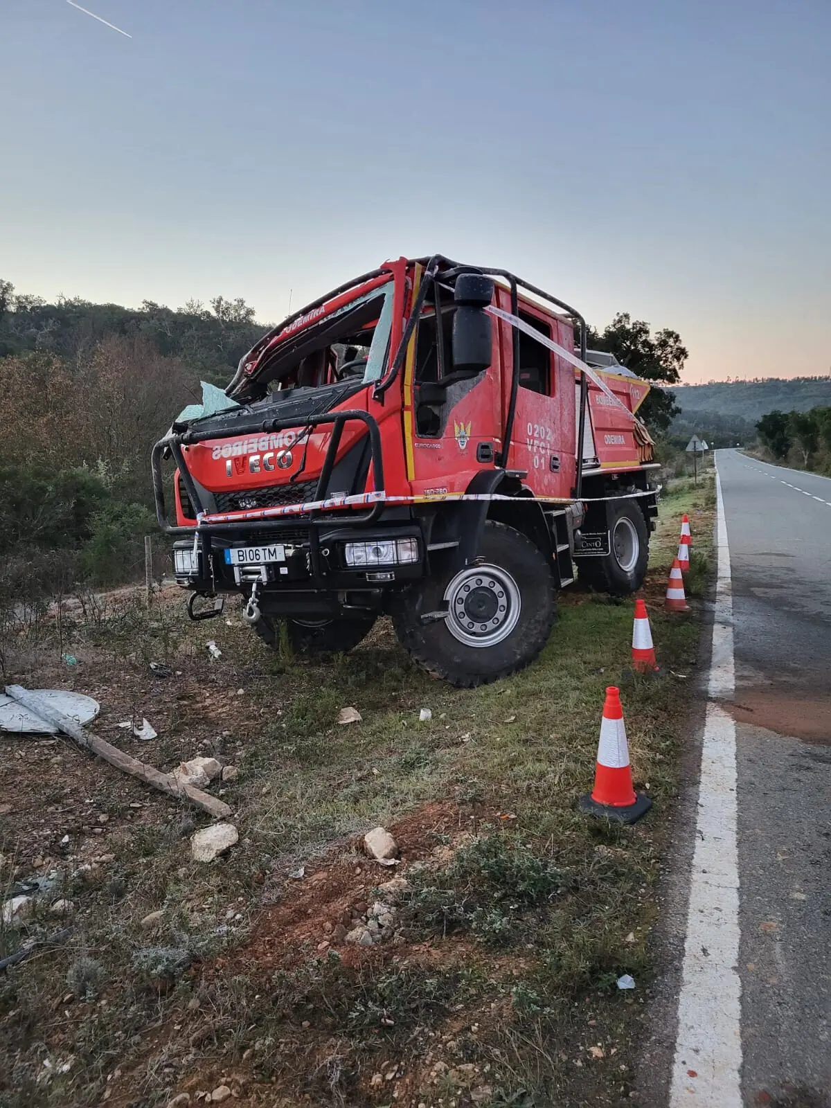 Acidente a 1 de janeiro causou a morte de um bombeiro de Odemira