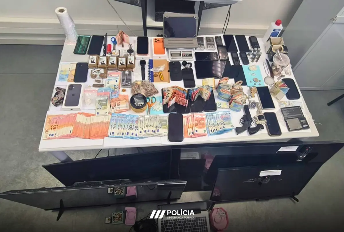 Megaoperação da PSP fez 14 detidos por tráfico em Vila Franca de Xira