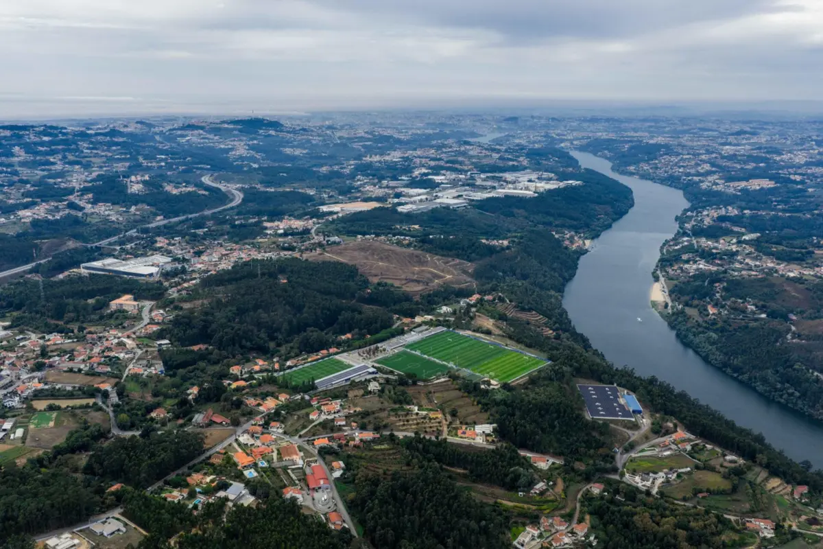 Imagem do local divulgada pelo F. C. Porto