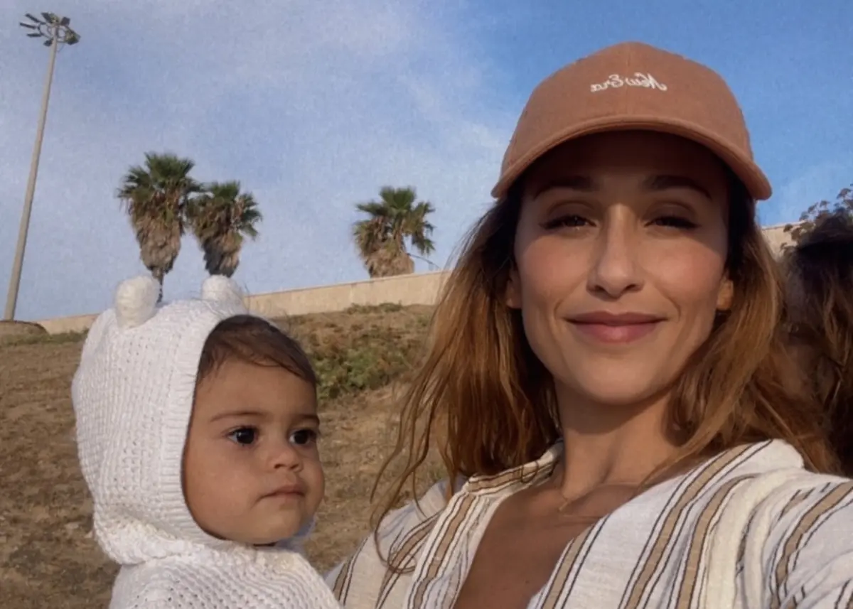 Rita Pereira com a filha Lowê